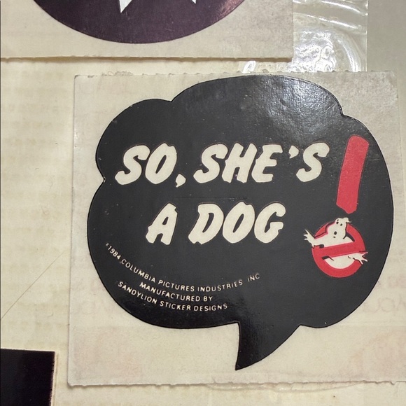 Vintage Ghostbusters Sticker Collection - Picture 5 of 7